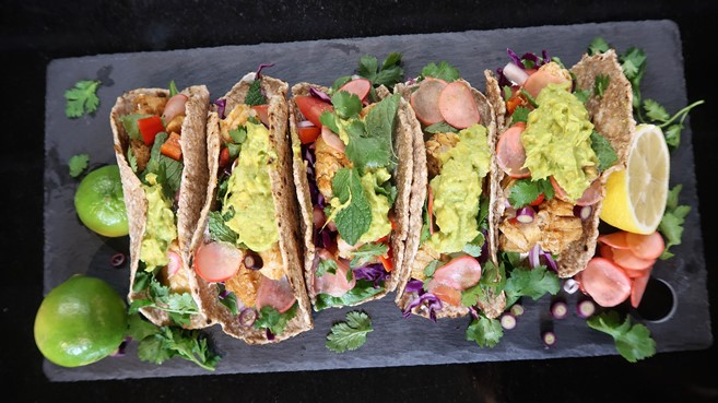 Fish Tacos with Guac